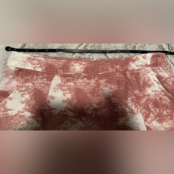 Akair Pink and White Tie-Dye Mini Skirt - Picture 4 of 7